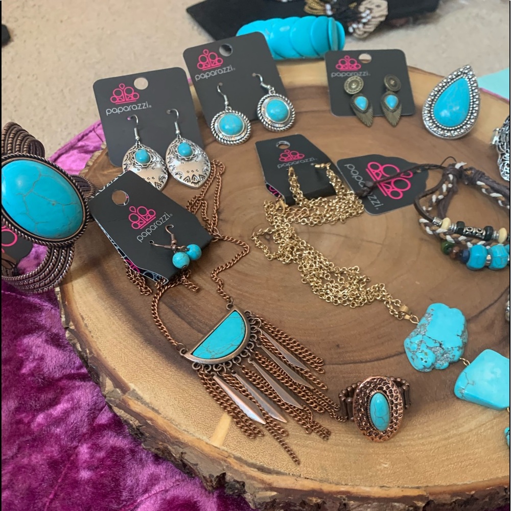 Turquoise Costume Fashion Jewelry Lot
